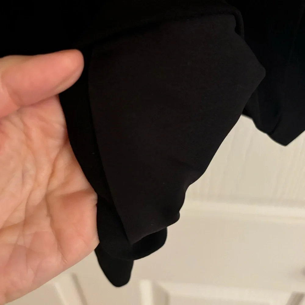 LOVERS + FRIENDS Long Sleeve Black Romper with Gold Brocade Details Size XS - Picture 12 of 13